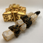 Black Tourmaline + Selenite Door/Wall Hanger