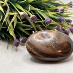Iron Tiger Eye Palm Stone