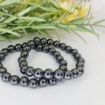 Buy online Black Hematite Bracelet for Protection – Sampada Crystals Pune, Maharashtra