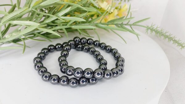Buy online Black Hematite Bracelet for Protection – Sampada Crystals Pune, Maharashtra