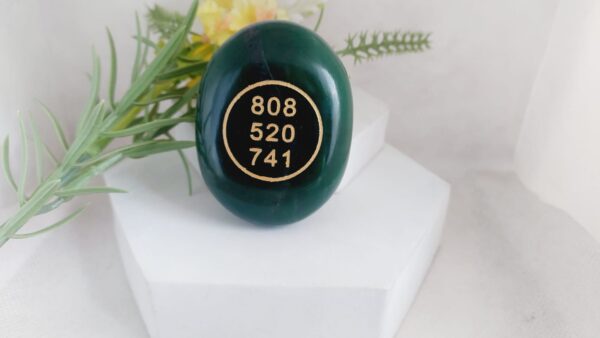 Green Jade Zibu Palm Stone - Image 2